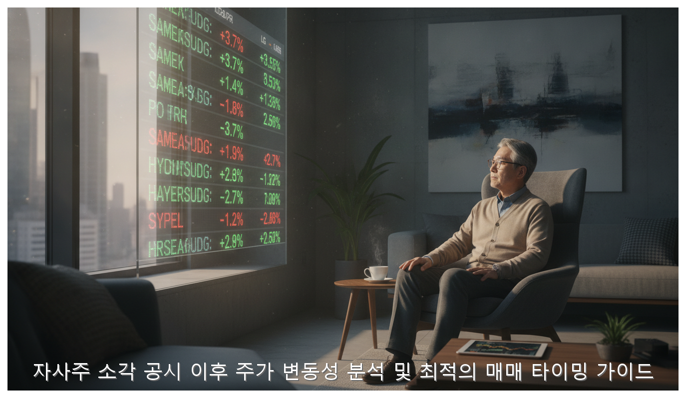 자사주 소각 공시 이후 주가 변동성 분석 및 최적의 매매 타이밍 가이드 핵심 안내 및 분석 인포그래픽 (8)