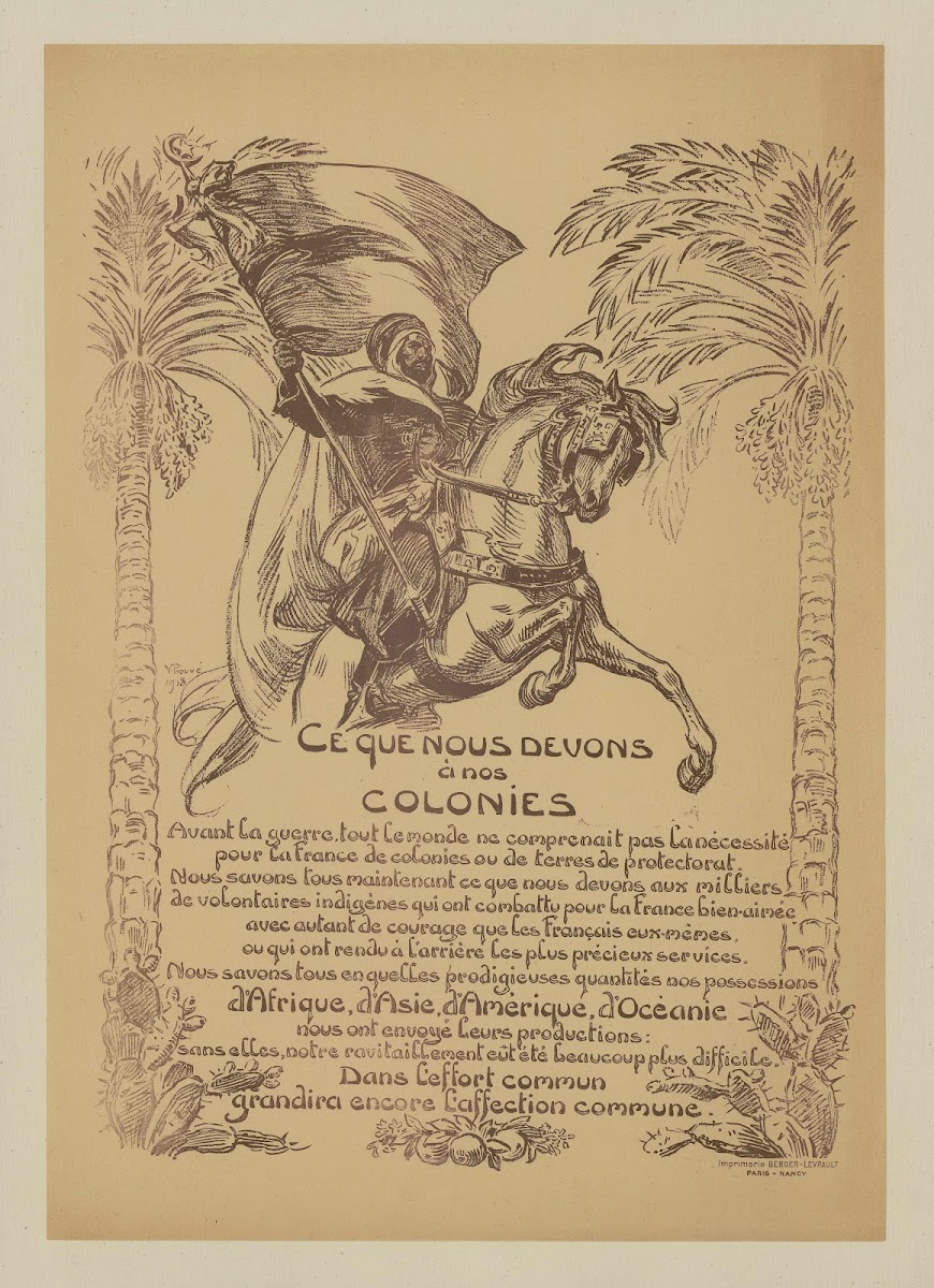 Ce que nous devons à nos colonies 1918