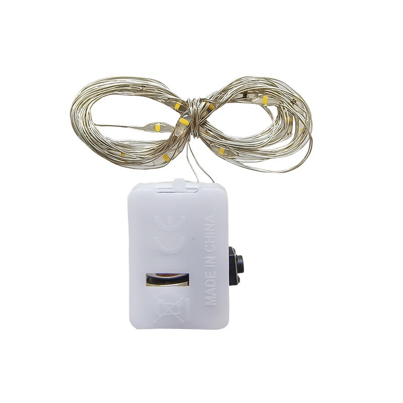 LED Copper Wire String Lights with Battery Box