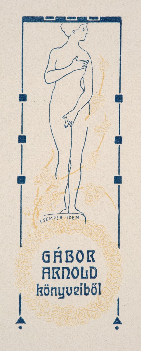 Ekslibris Gabora Arnolda 1905
