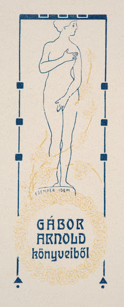 Ekslibris Gabora Arnolda 1905