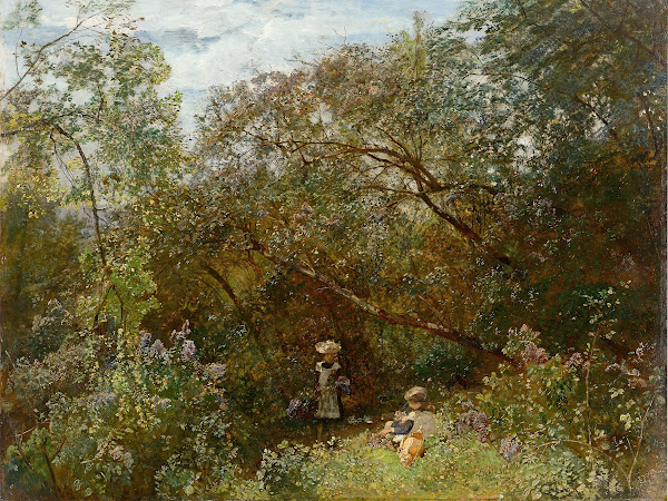 Parklandschaft in Plankenberg 1887