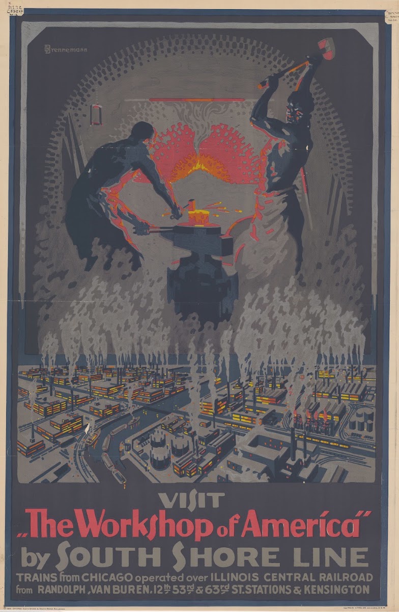 Visit The Workshop Of America By South Shore Line 1926
