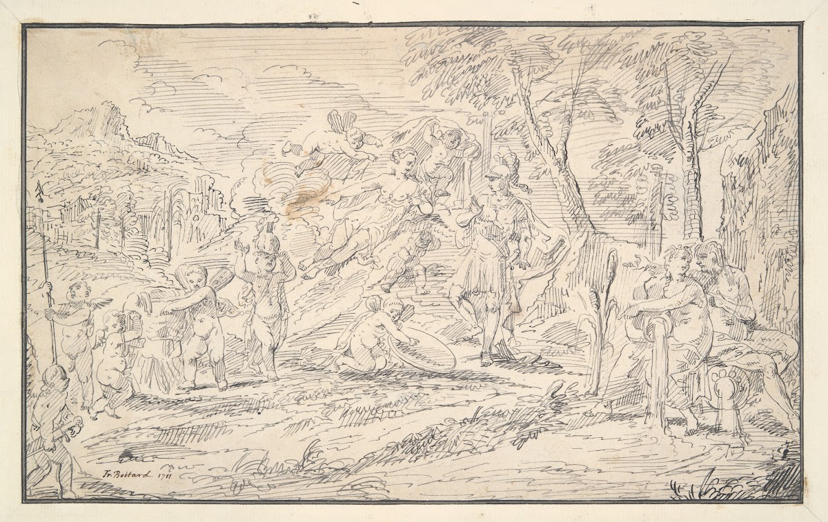 Venus AdmonishingAchilles 1711