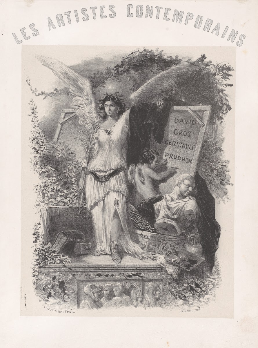 Les Artistes Contemporains Contemporary Artists ca 1847