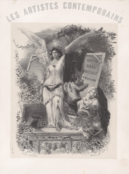 Les Artistes Contemporains Contemporary Artists ca 1847