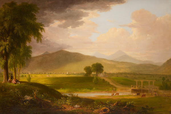 View of Rutland Vermont 1840