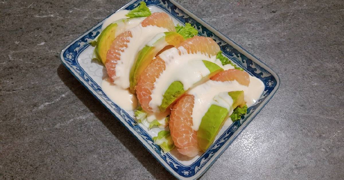 Salad bơ & bưởi