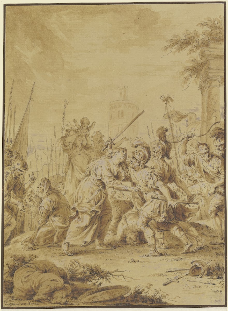 Die Versöhnung der Sabiner und Römer 1778
