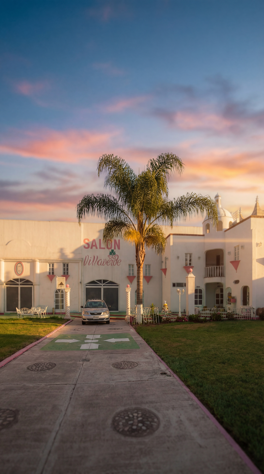 Pista LED iluminada para XV años en salón Villaverde Chalco