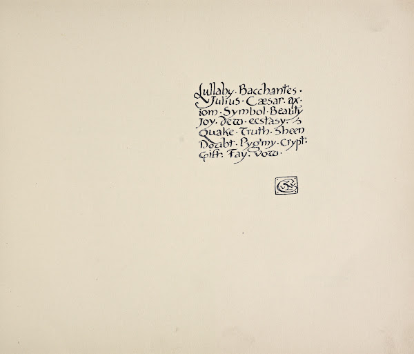 Beispiele kunstlerischer Schrift Pl038 1900