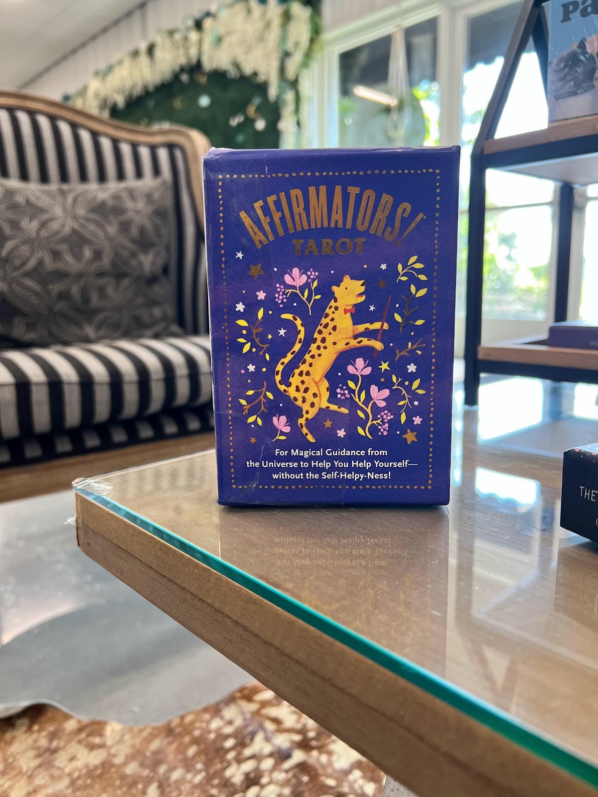 Affirmators! Tarot cheetah deck
