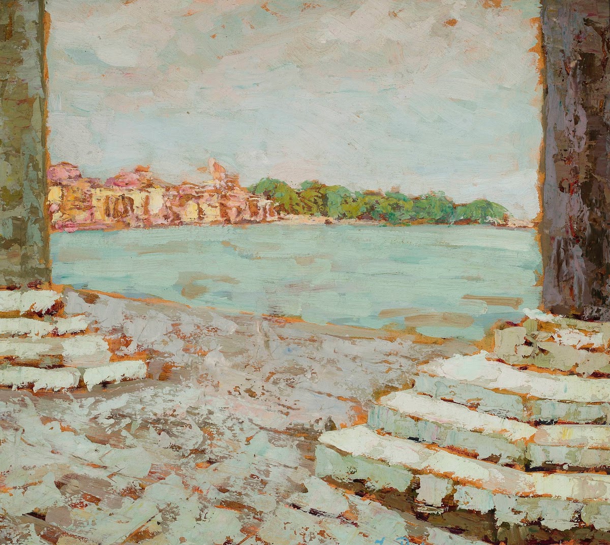 View from Piazzetta in Venice 1925