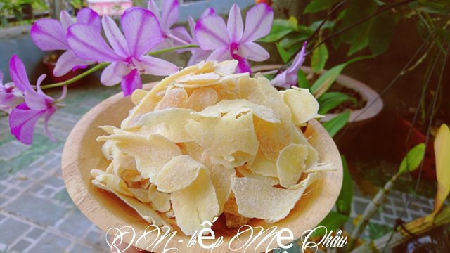 Mứt Gừng Không Cay