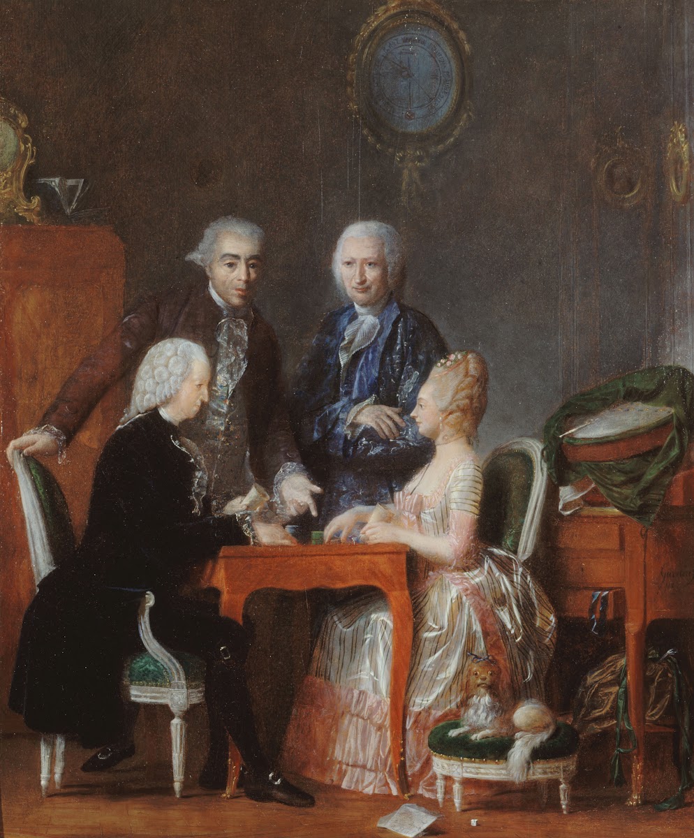 La partie de trictrac 1780