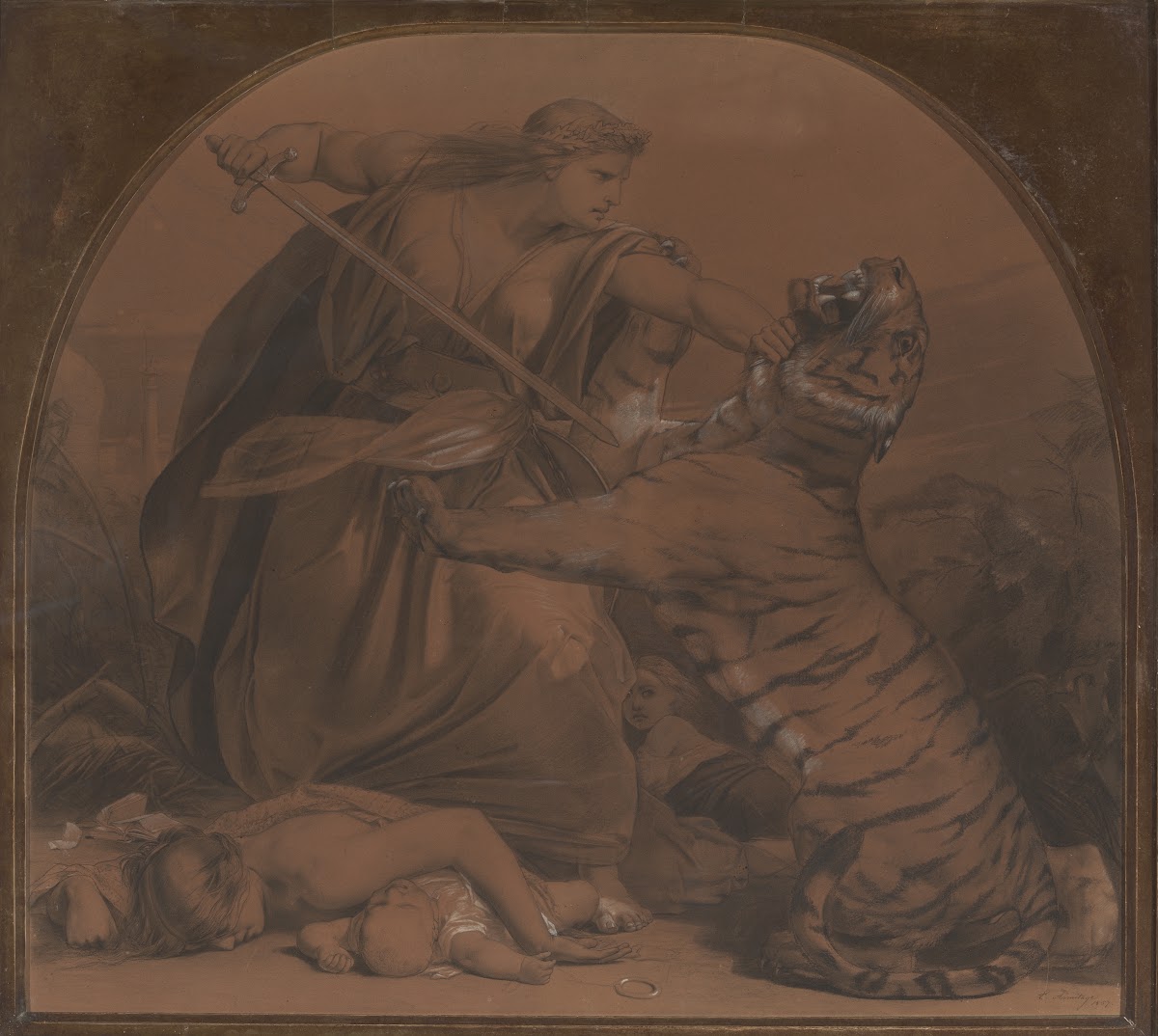 Drawing for Retribution 1857