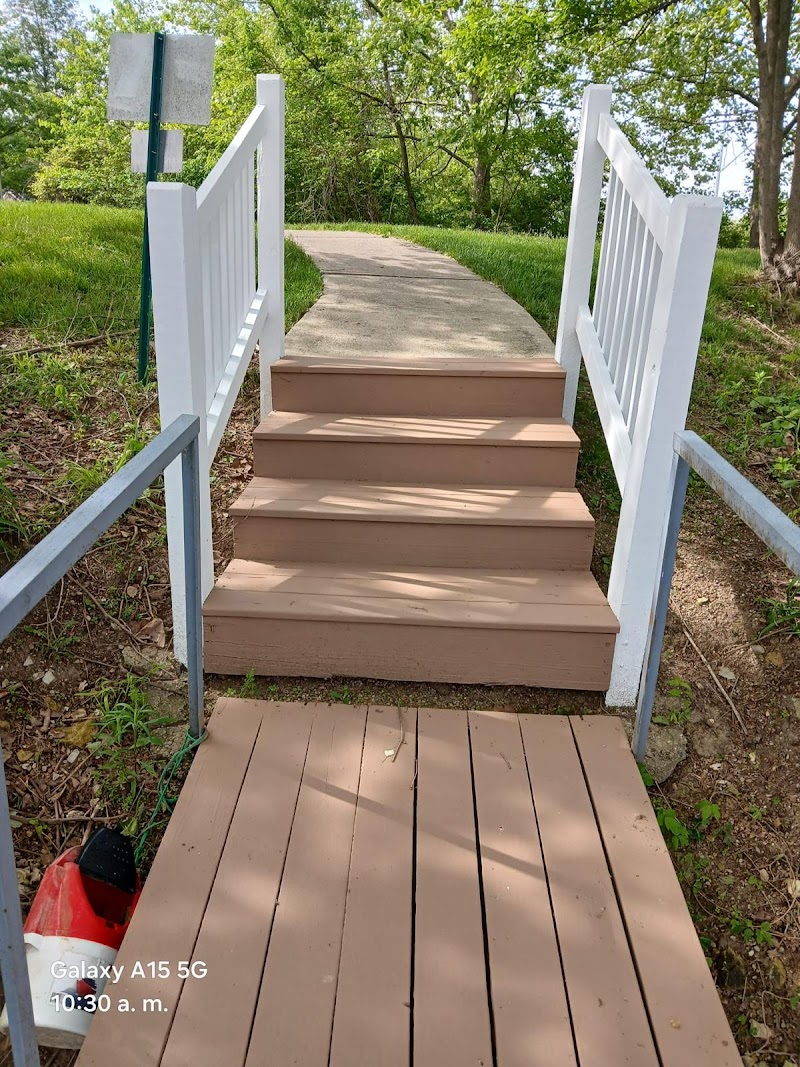 Intracoastal at Geist, dock repair in progress — view 2