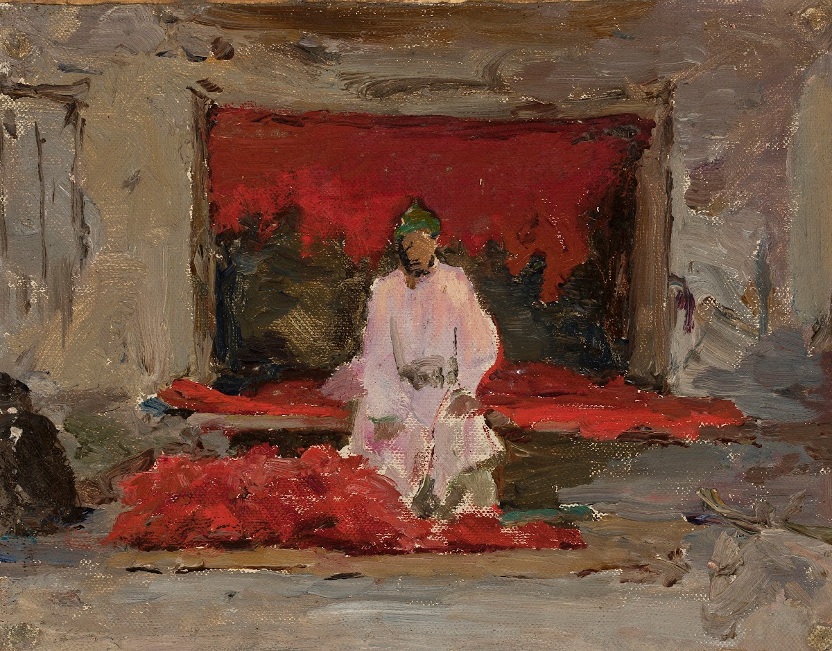 Pepper seller From the journey to Turkestan 1912