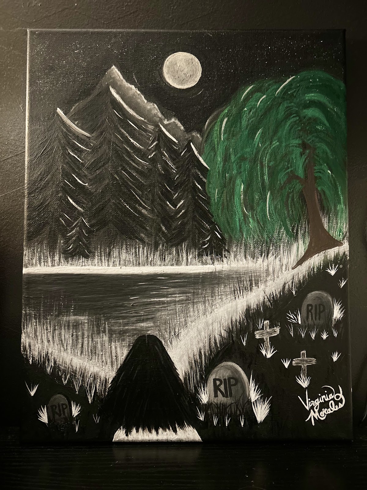 Acrylic On Canvas