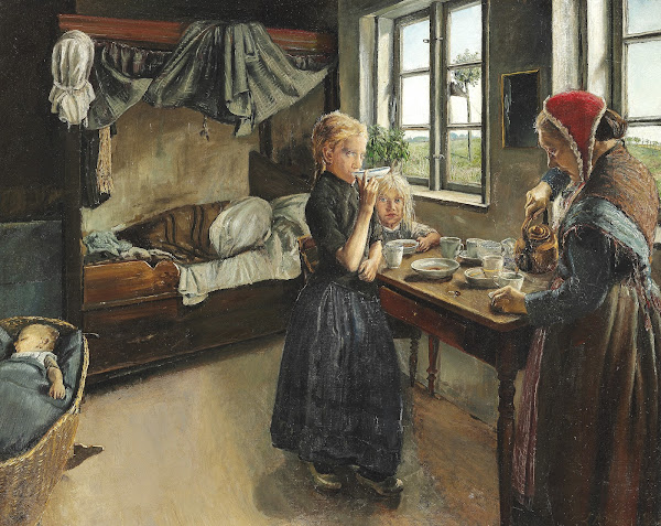 Interiør fra Landsbyen Ring 1882