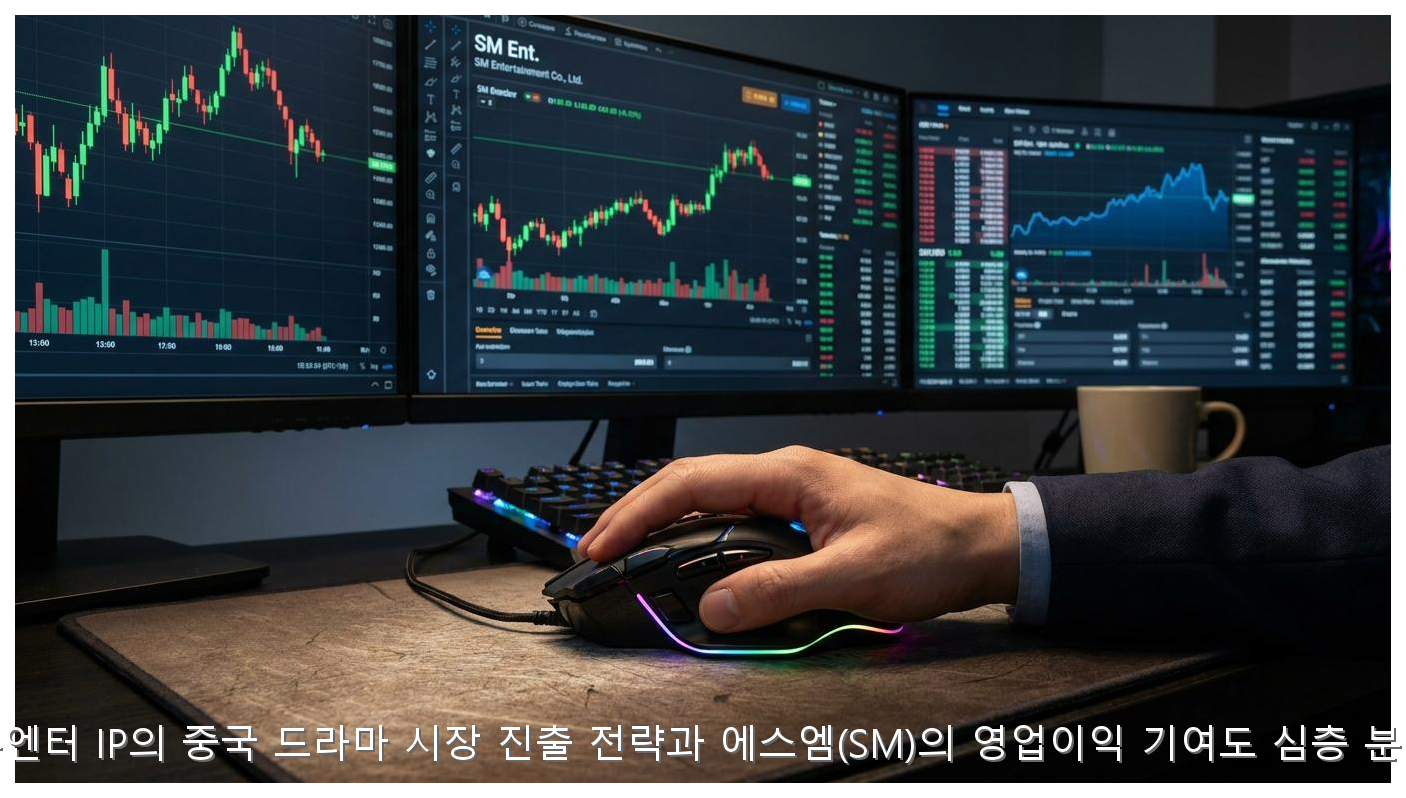 K-엔터 IP의 중국 드라마 시장 진출 전략과 에스엠(SM)의 영업이익 기여도 심층 분석 핵심 안내 및 분석 인포그래픽 (8)