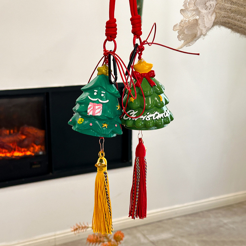 Silicone Christmas Tree Pendant