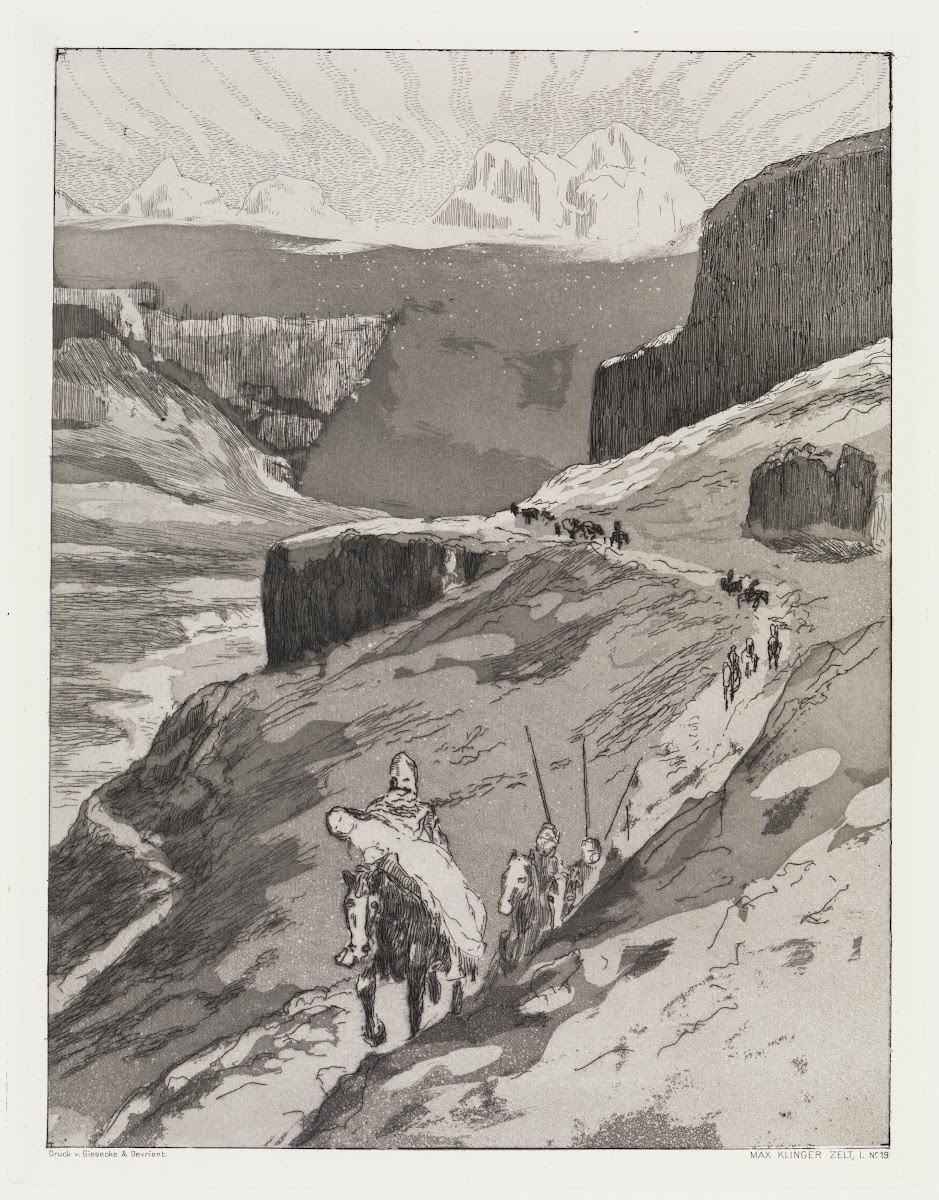 Durch Gebirge Zelt Opus XIV 1 Teil Nr 19 1915