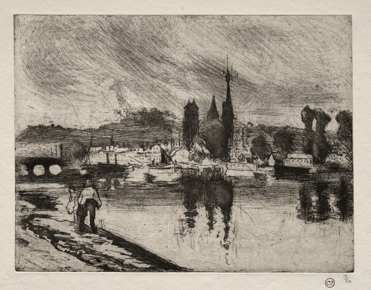 View of Rouen 1884