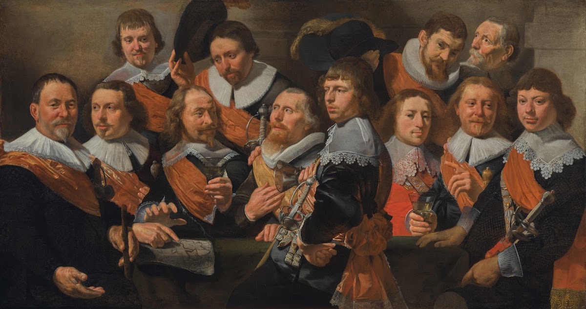Officers of the Orange Compagny of the Old Civic Guard 1641