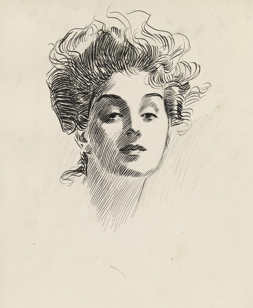 Head of a girl 1882