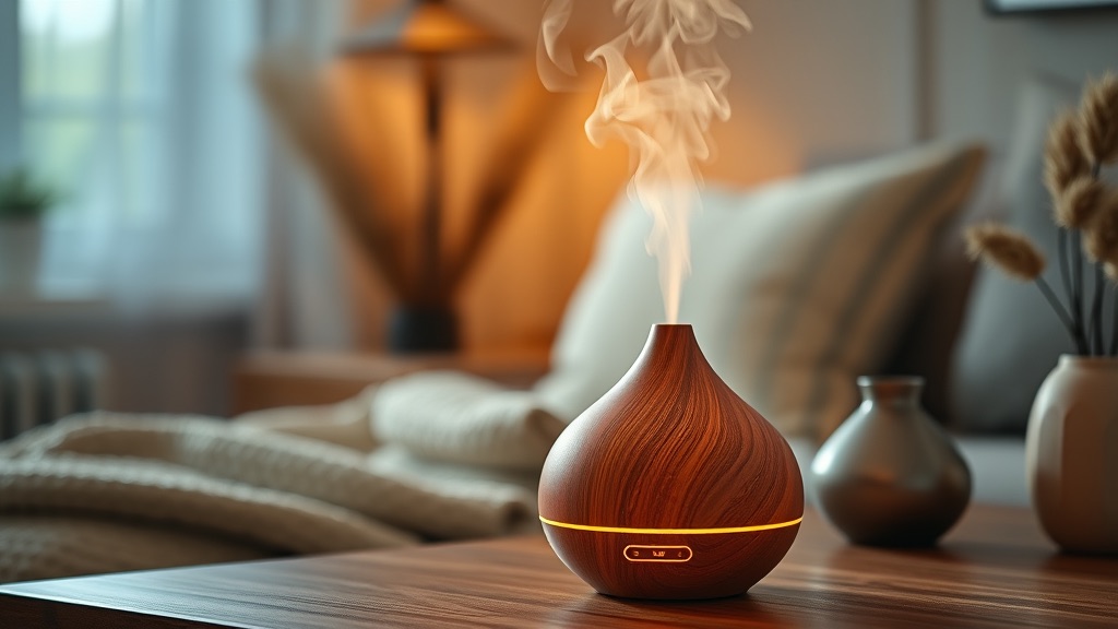 Difusores de Aromas con Efecto Llama - Hogar Acogedor y Aromaterapia