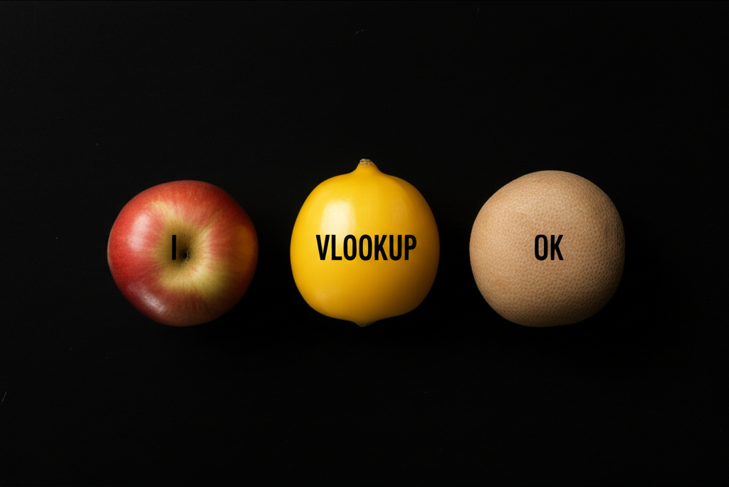 VLOOKUP 함수의 기본 구조: 4가지 인수만 기억하세요