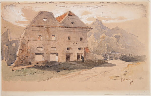Granary in Kazimierz on the Vistula 1875