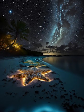Night Beach Picture