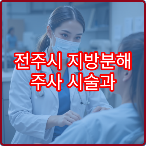 전주시 지방분해 주사 시술과 안전 상담 가능한 병원