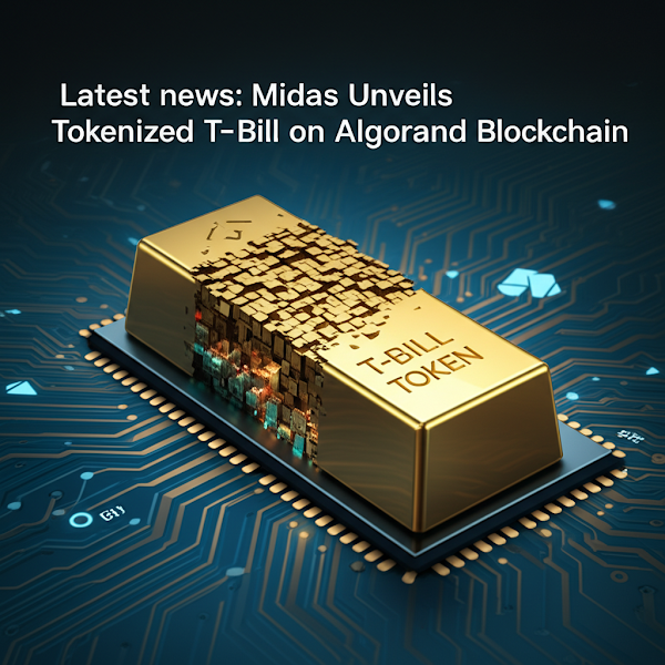 Latest news: Midas Unveils Tokenized T-Bill on Algorand Blockchain