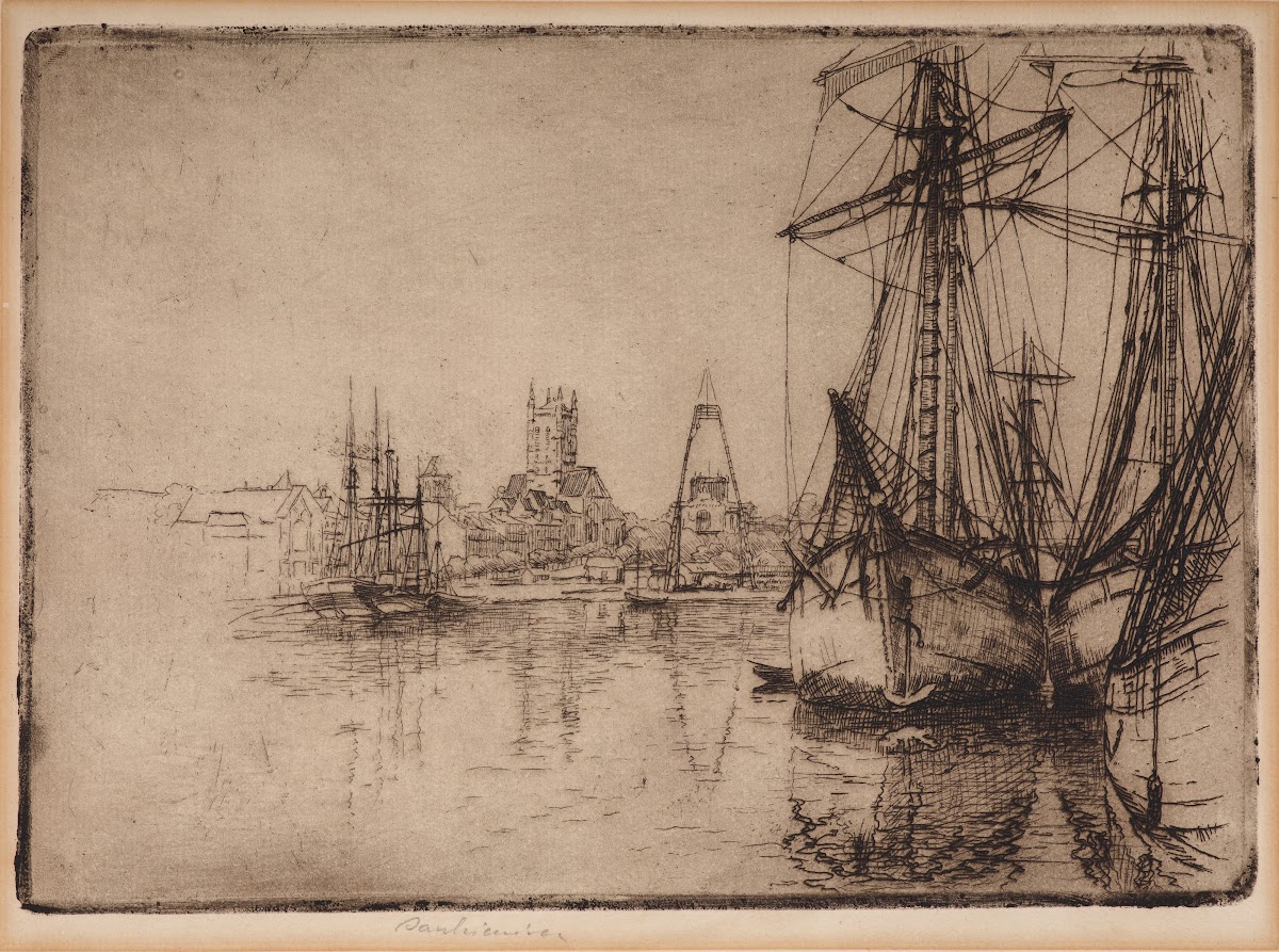Port of Fécamp 1907