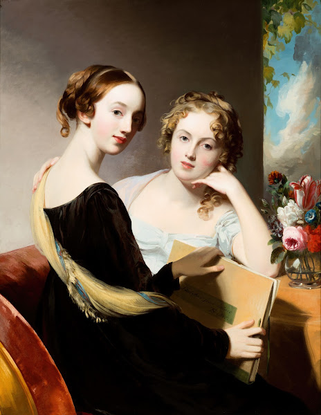 Portrait of the Misses Mary and Emily McEuen 1823