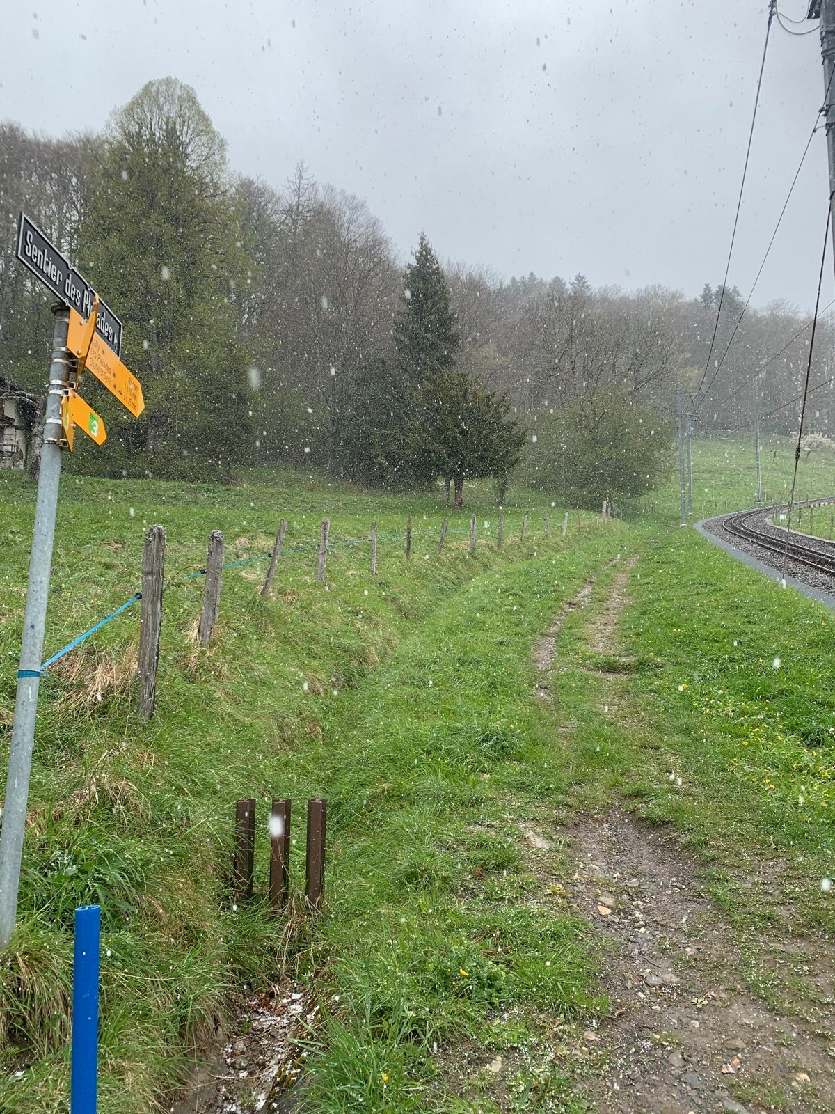 Météo au départ