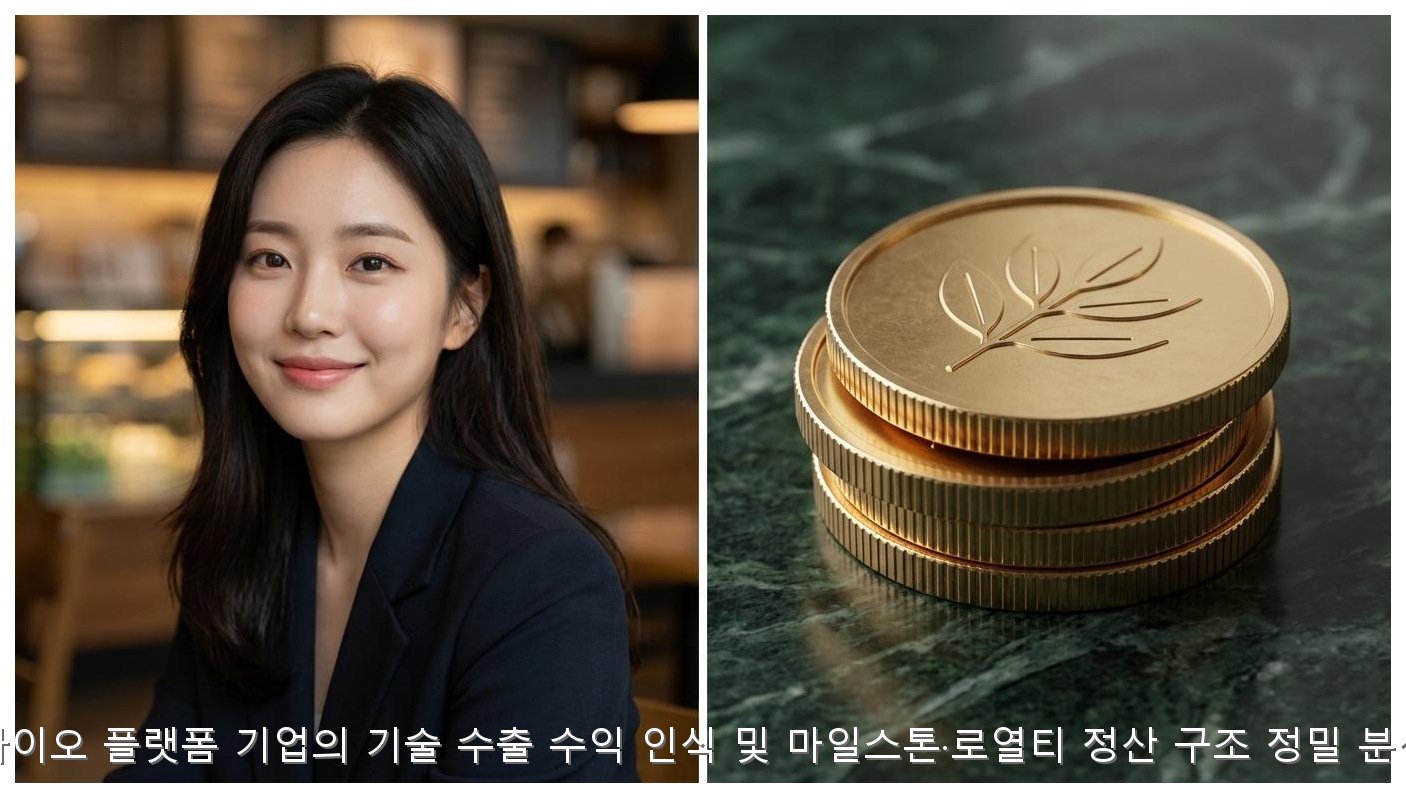 바이오 플랫폼 기술수출 수익 구조와 마일스톤 계산법 핵심 안내 및 분석 인포그래픽 (5)