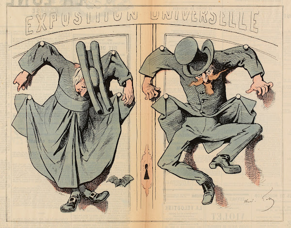 Les oiseaux de mauvais augure par Gill 1878