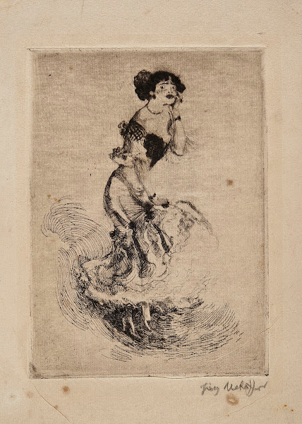 Scared woman 1905   1907