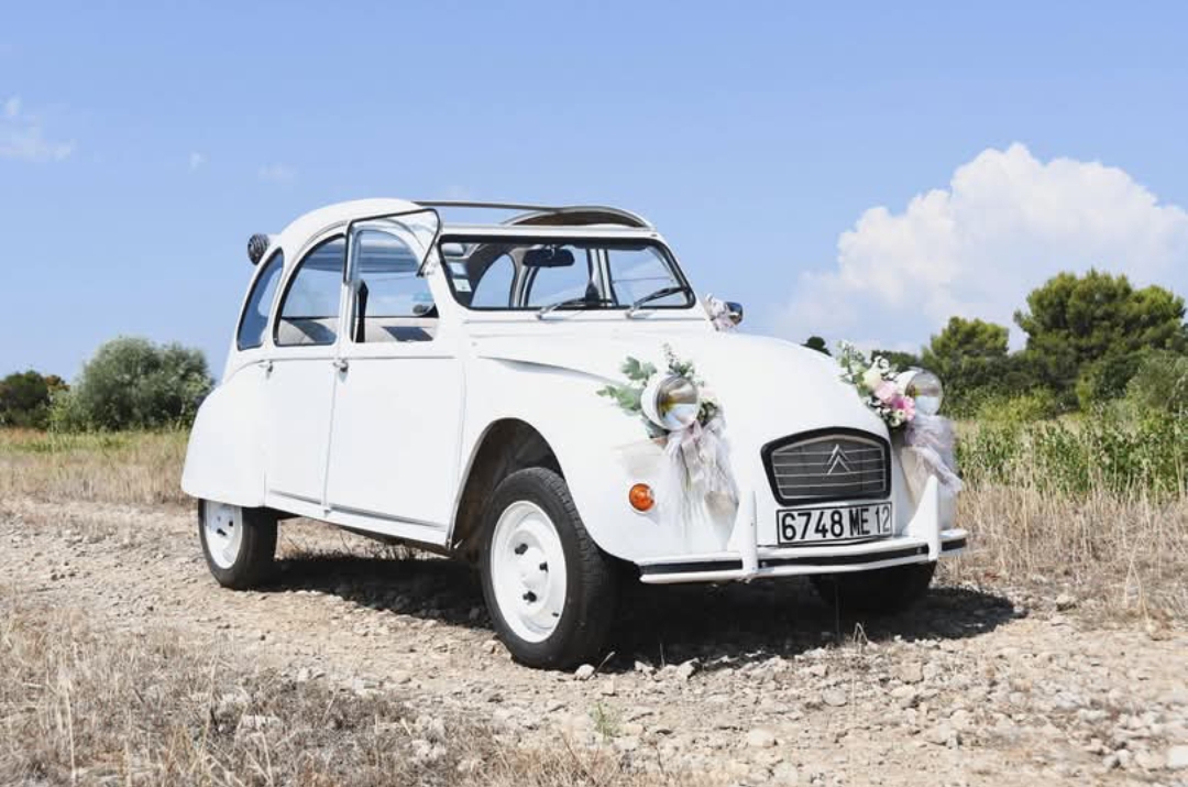 Rosalie, 2CV blanche de 1983