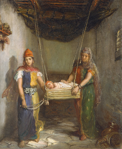 Scene in the Jewish Quarter of Constantine 1851