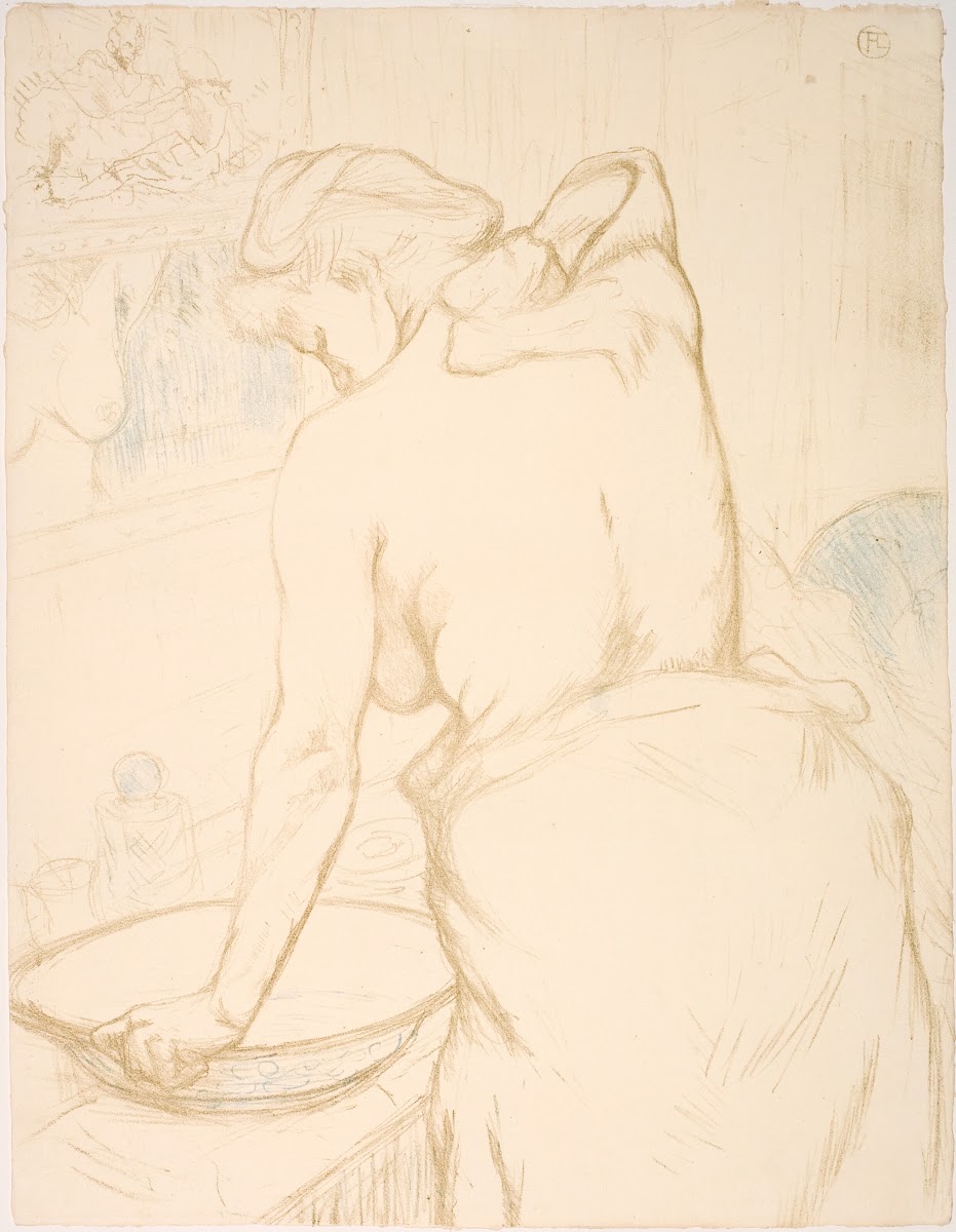 Femme qui se lave la Toilette 1895   1896