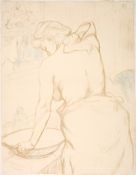 Femme qui se lave la Toilette 1895   1896