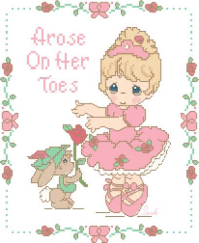 PM GX2462 Arose On Her Toes
