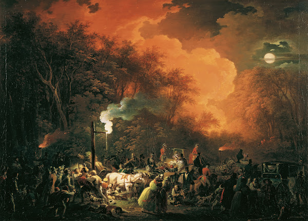 Das Ende des Stuwerschen Feuerwerkes am 7 Mai 1833 1833 1836