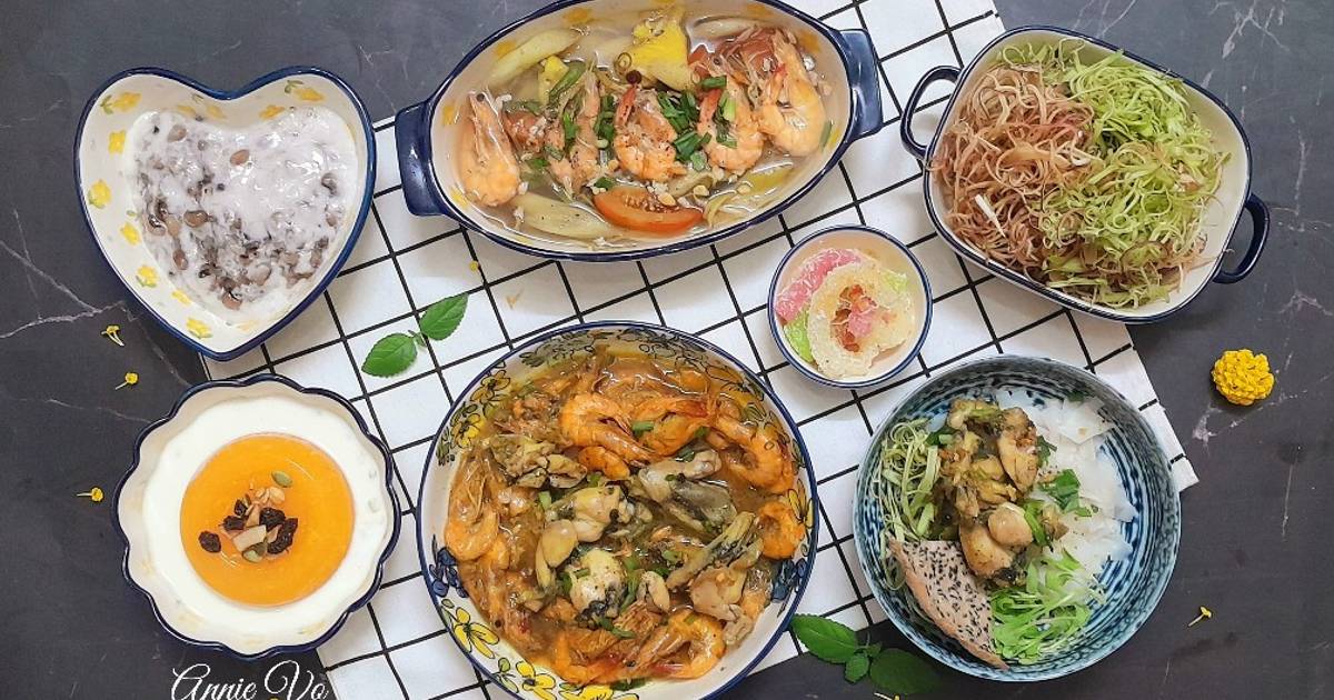 Cơm nhà nhiều món ăn ngon