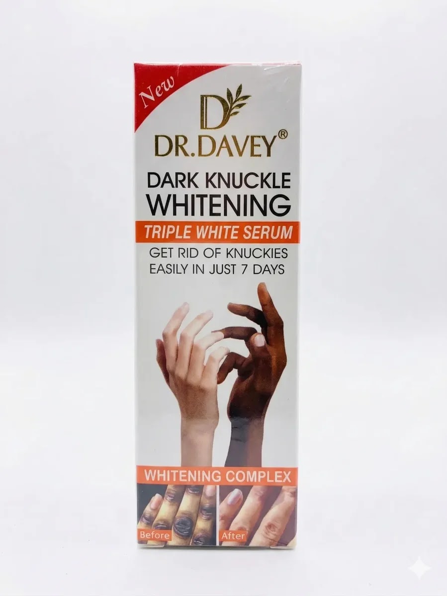 Dr Davey Dark Knuckle Whitening Triple White Serum